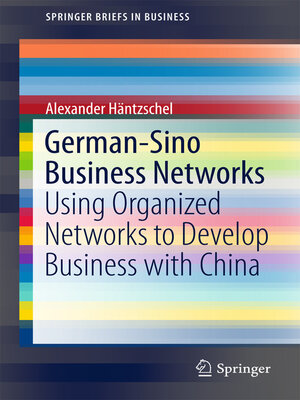 cover image of German-Sino Business Networks